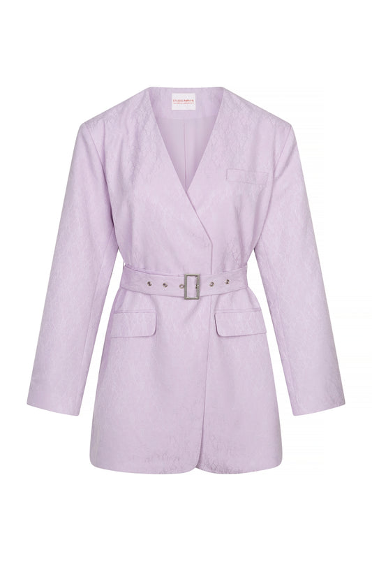 Studio Amaya Mila blazer jurk lila