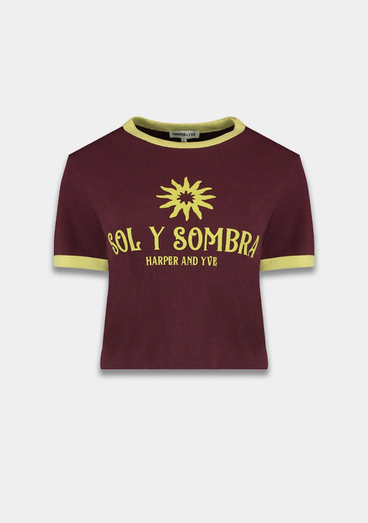 Harper & Yve Sombra t-shirt paars