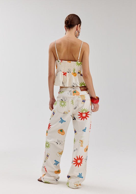 Harper & Yve Day top wit - PRE ORDER