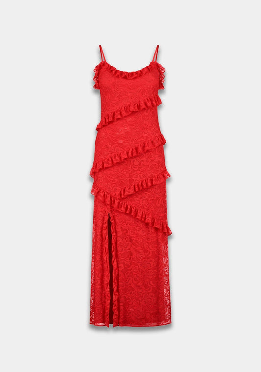 Harper & Yve Sammie jurk rood