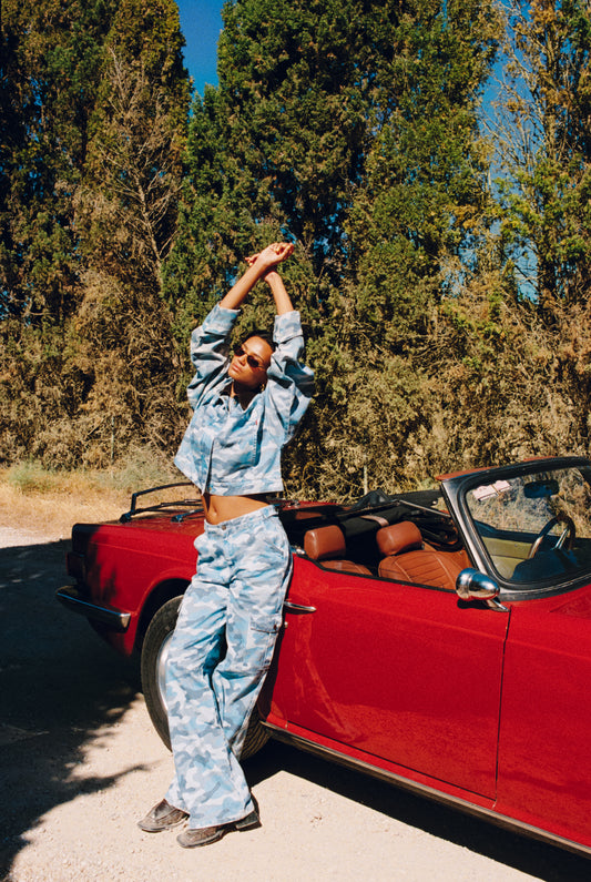 Harper & Yve Stella camouflage jeans