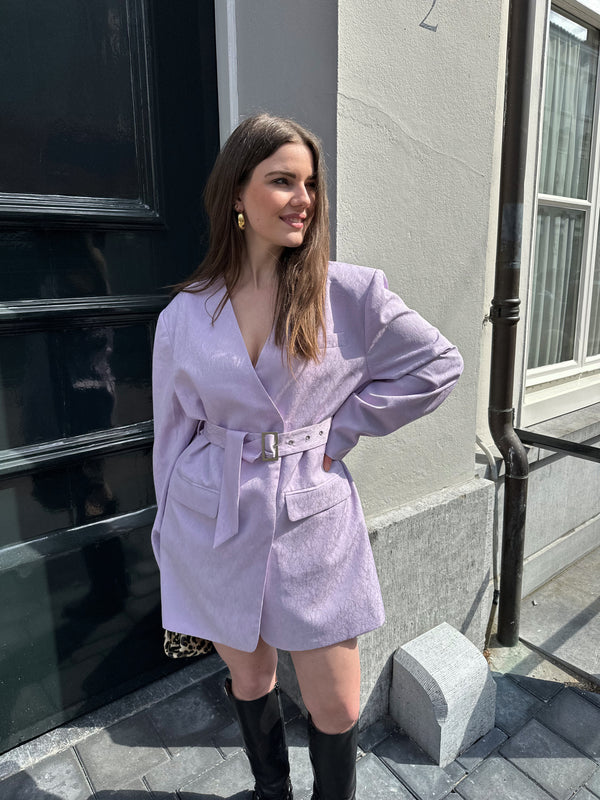 Studio Amaya Mila blazer jurk lila