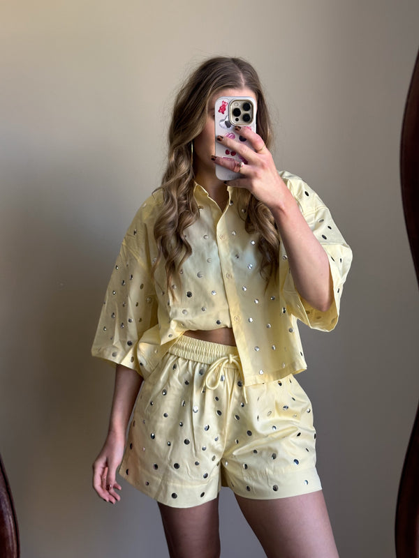 Studio Amaya Mara Blouse butter yellow