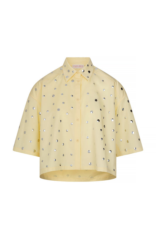 Studio Amaya Mara Blouse butter yellow
