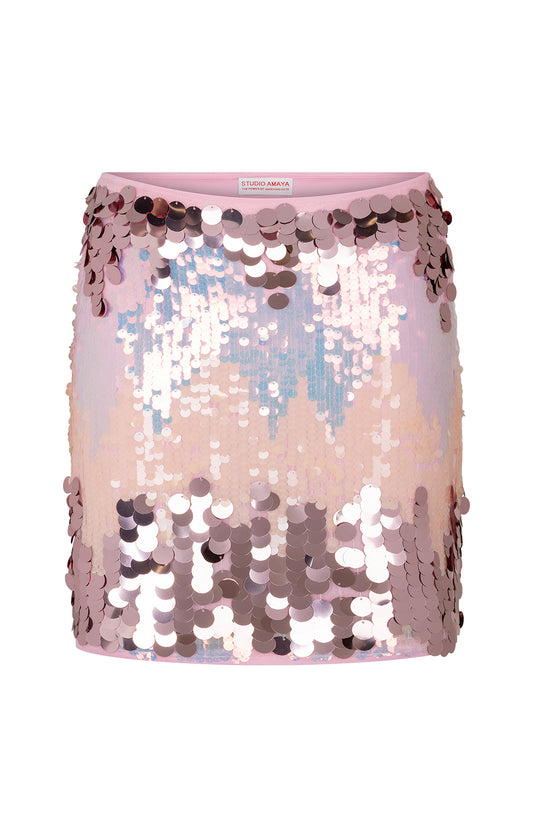 Studio Amaya DJ skirt pink